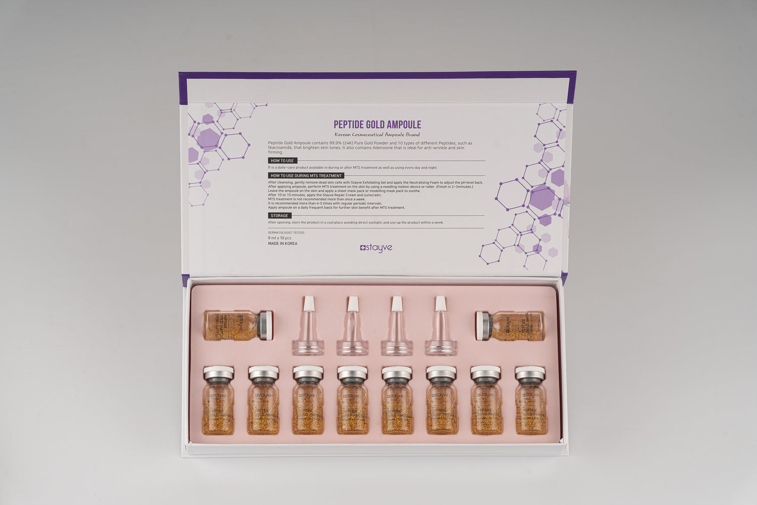 Peptide Gold Ampoule