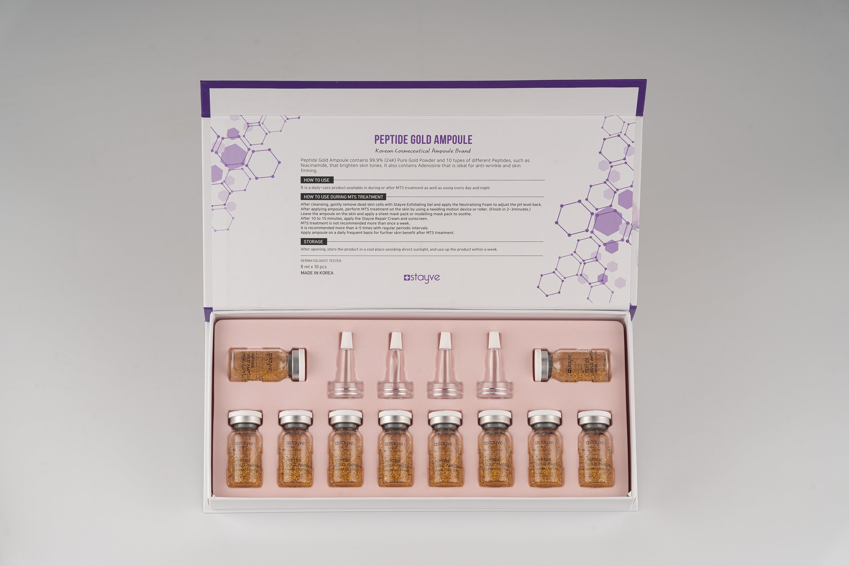 Peptide Gold Ampoule